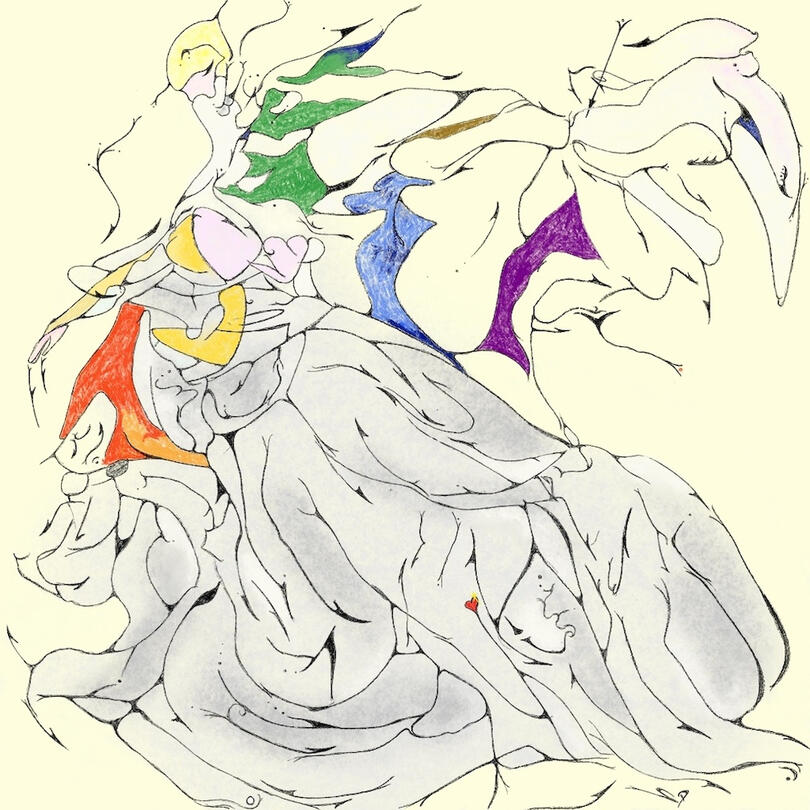and the she became the dance